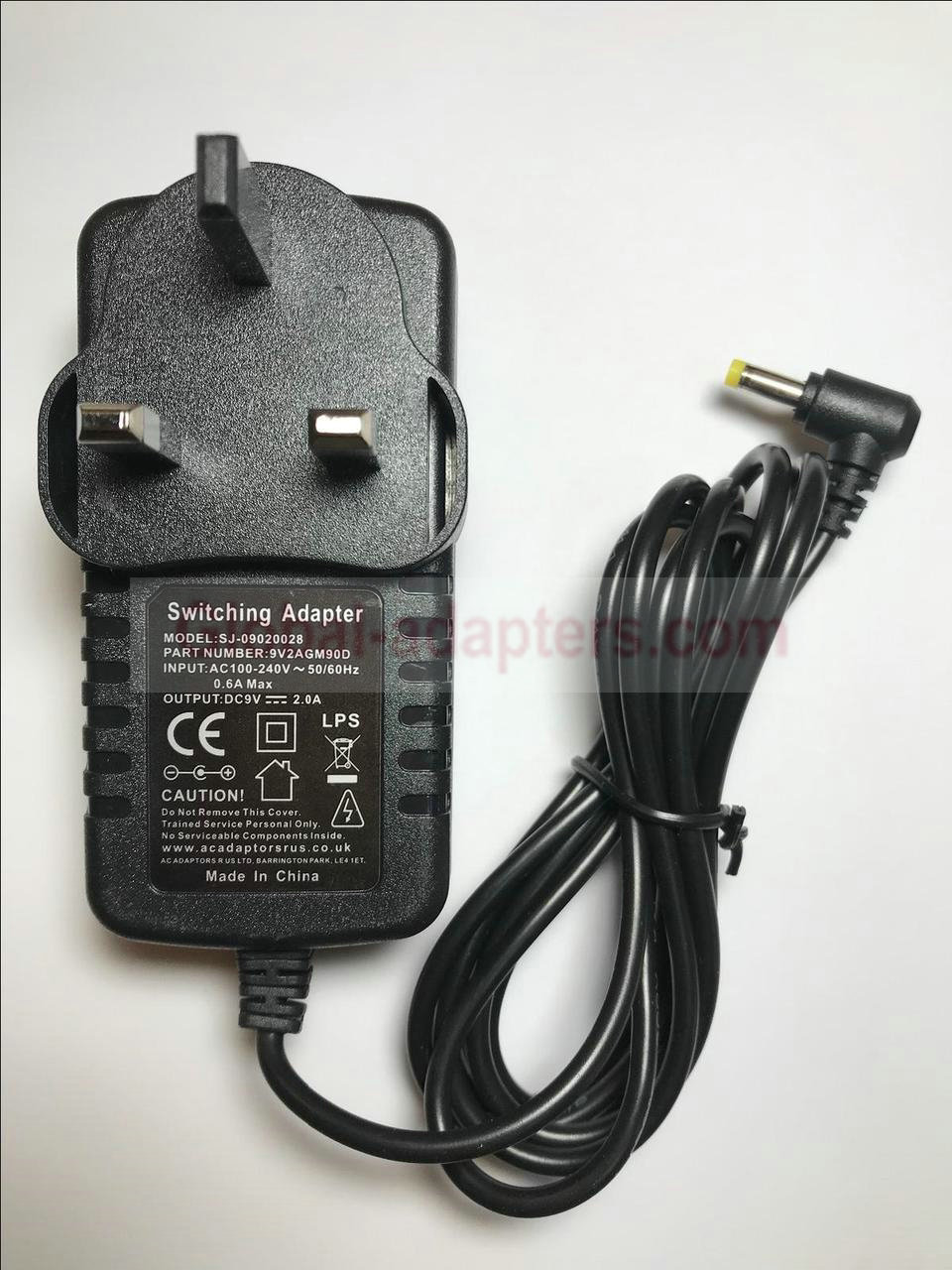 New DC9V 2A SJ-09020028 9V2AGM90D Power Supply Switching Adapter